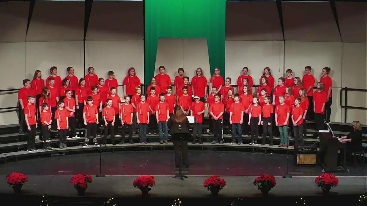 Hortonville Middle School Winter Concert 5th & 6th Grade YouTube