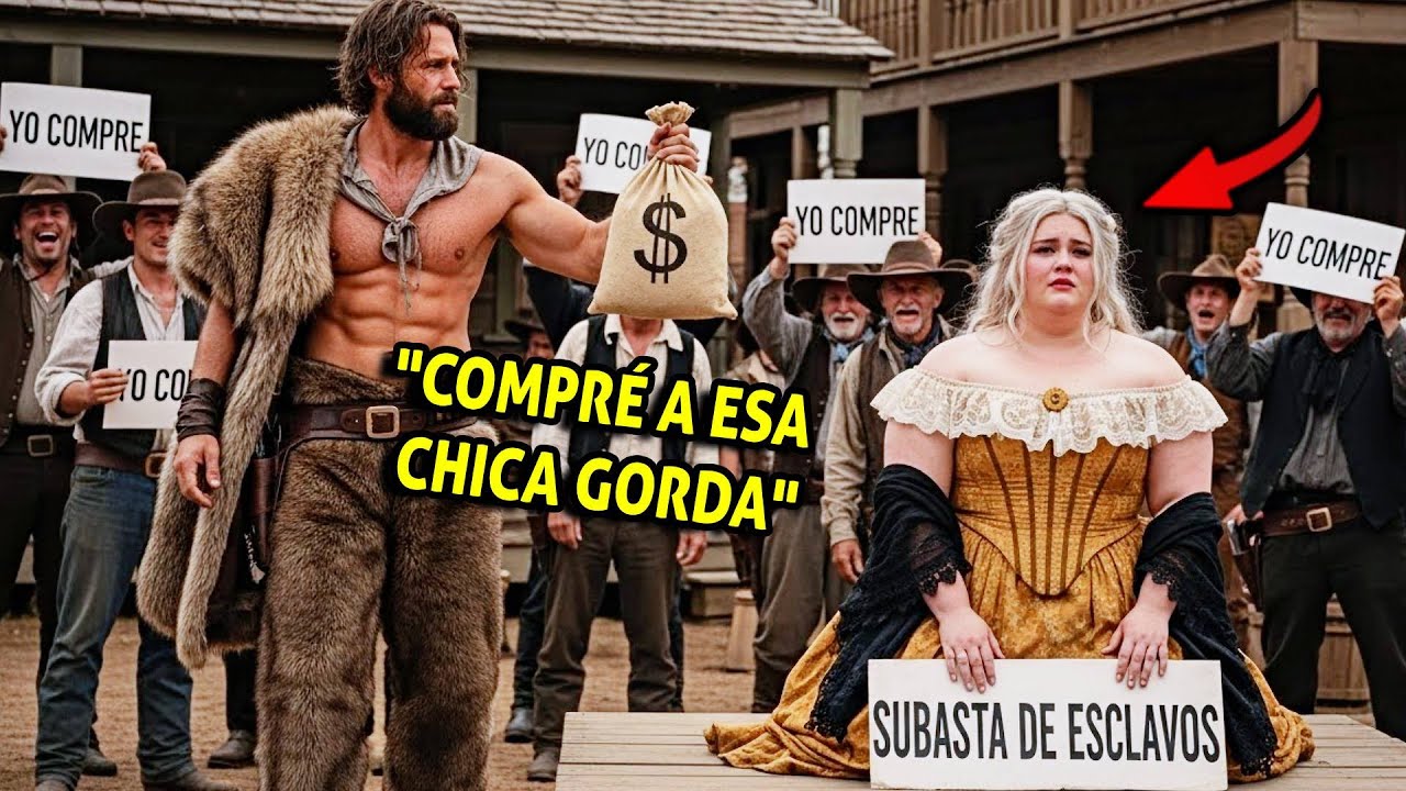 Un hombre de montaña compró a una joven obesa de 19 años en una subasta y se casó con ella antes del