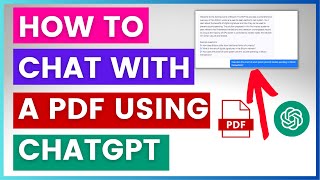 How To Chat With A PDF Using ChatGPT?
