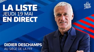 Conférence de Didier Deschamps en replay I Équipe de France 2022