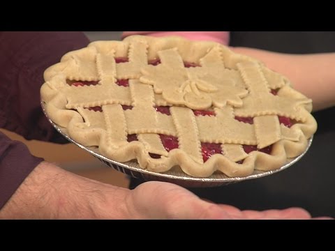 In the Kitchen: Cherry Rhubarb Pie