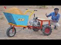 Making wheelbarrow with bike engine  mini jcb  1   sathish