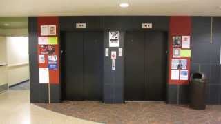 Impressive ThyssenKrupp hydraulic elevator #1 at Knoll Hall (Dorm) UNL