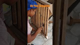 DIY pintu pengadang
