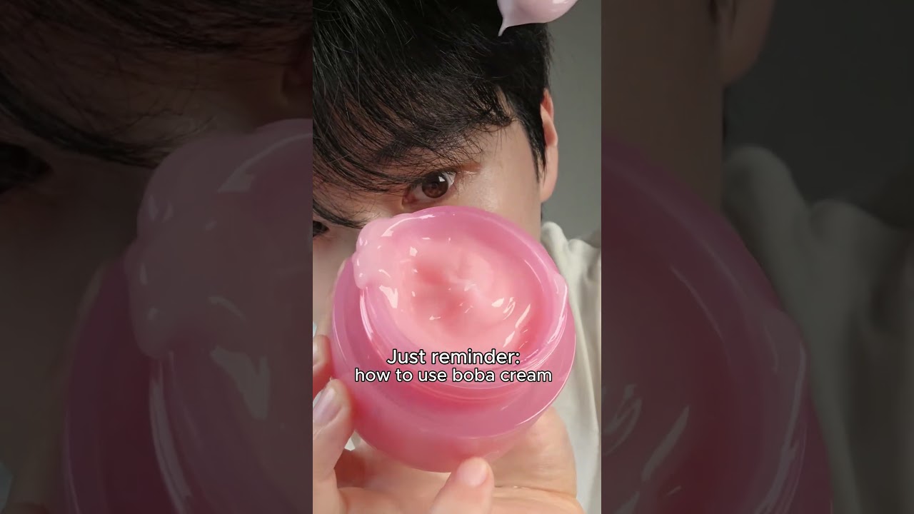 Just reminder: How to use Boba cream 