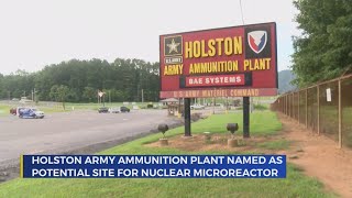 Holston Army Ammunition Plant potential site for microreactor Wealth