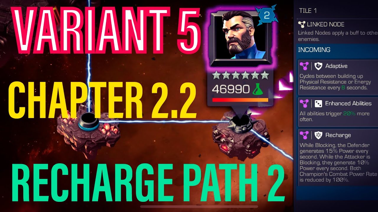 Variant 5.2.2 Recharge & Adaptive Path | Marvel Contest Of Champions