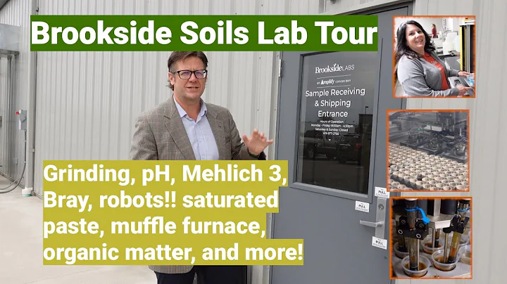 A soil test (complete soil nutrient analysis) at Brookside Labs, from start to finish