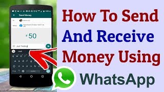 How To Send Money from WhatsApp App? | Transfer Money On WhatsApp Testing Video screenshot 2
