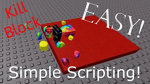 How to Script a Kill💀/Lava🌋 Brick | Roblox Studio Tutorial