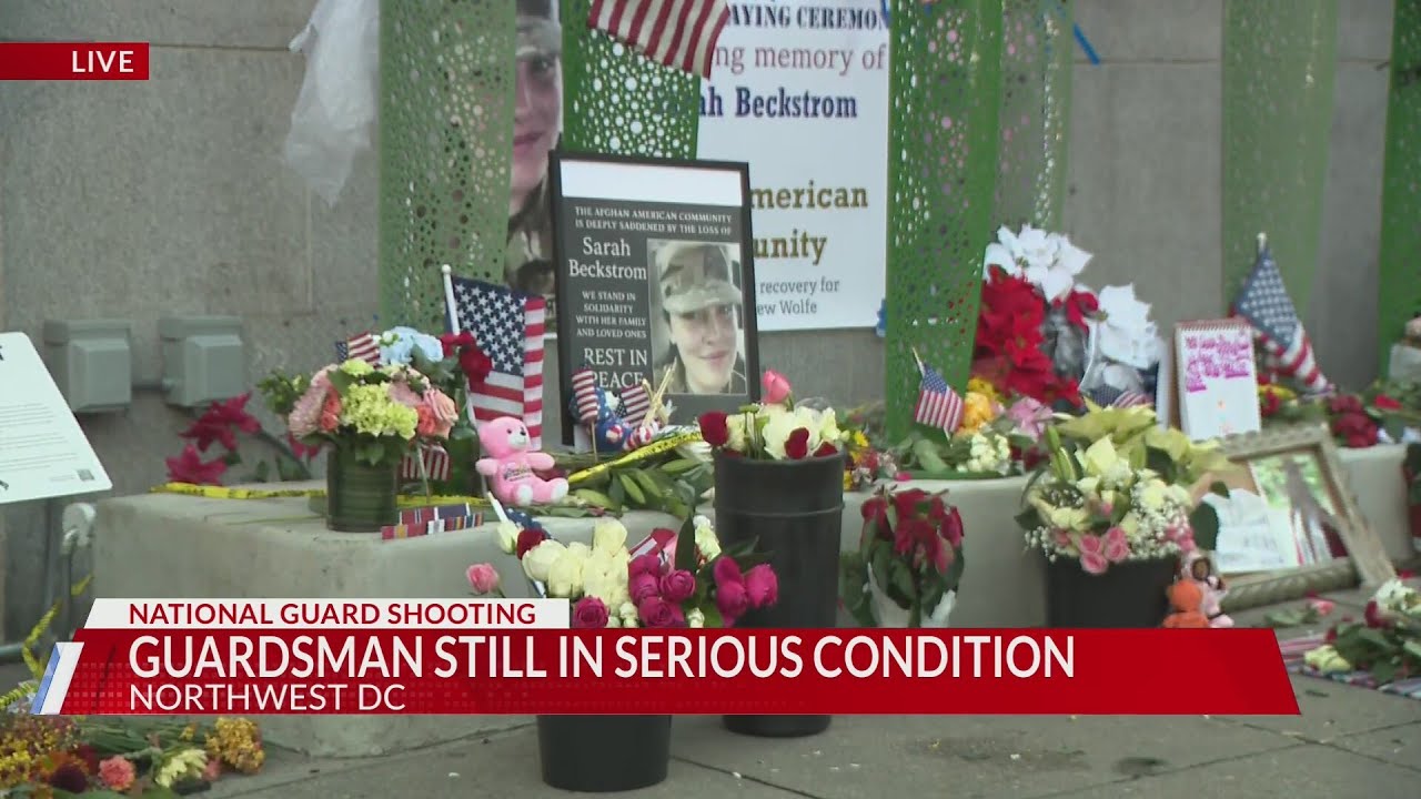 National Guard member Andrew Wolfe still in ‘serious condition’ 5 days after DC shooting, officials