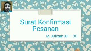 Surat Konfirmasi Pesanan - KBI Surat Konfirmasi Pesanan - KBI
