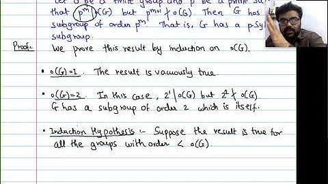 Group Theory Lecture 20