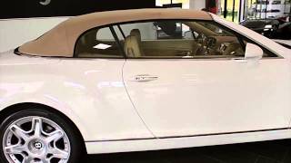2009 Bentley Continental GT Convertible Gloss White LT0700