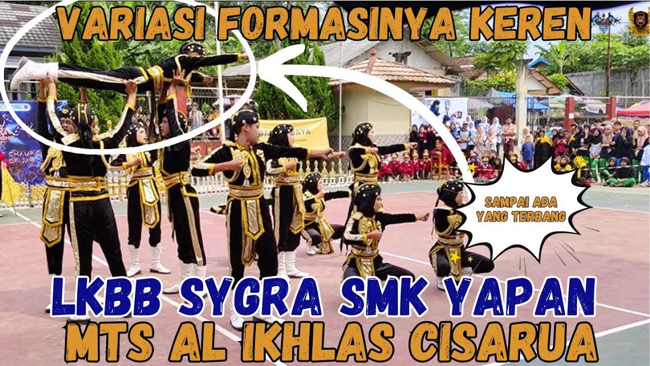 KEREN BANGET VARFORNYA...!!! PASKIBRA MTS AL IKHLAS CISARUA BOGOR - LKBB SYGRA SMK YAPAN