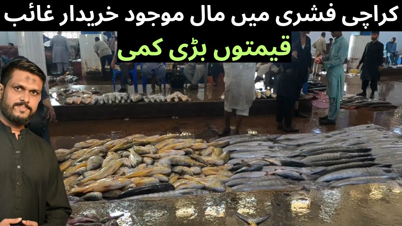 Ramdan Fish Market Update | Karachi Fishery | Karachi Fish Harbour 2025