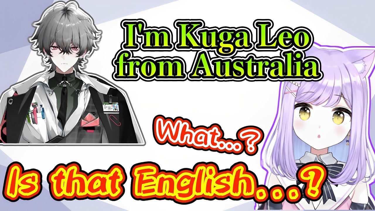 【Vspo/Neo-Porte/Eng Sub】Qpi и Runa перестают думать, когда слышат родной английский.