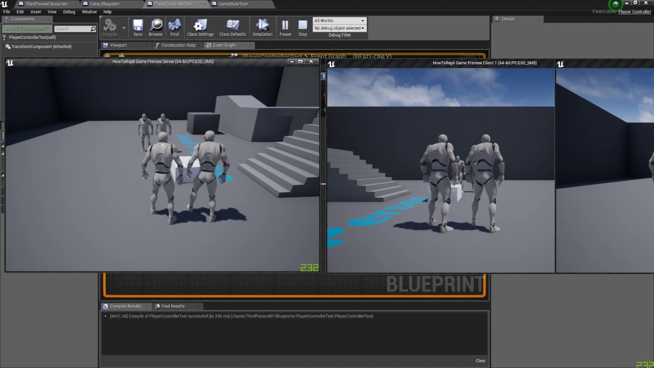 Multiplayer HowTo - Replication - German - Teil 1 - YouTube