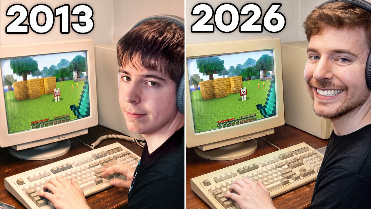 I Found My 13 Year Old Minecraft World