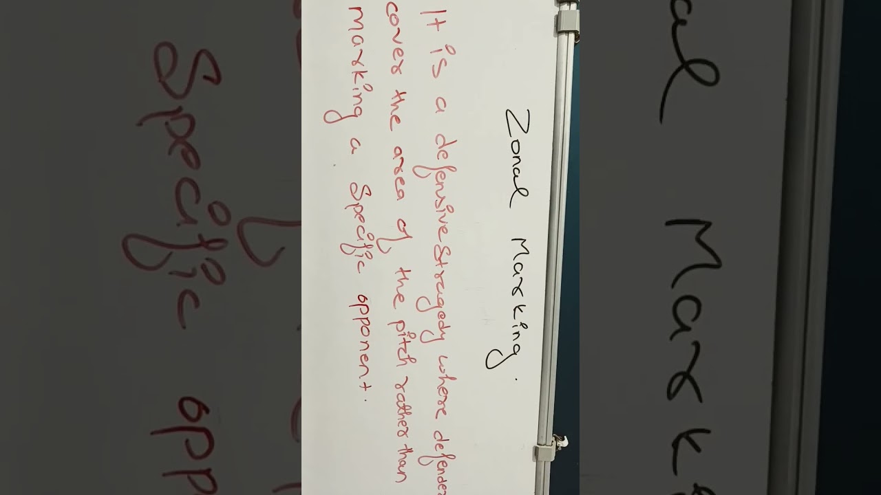 what is zonal marking 