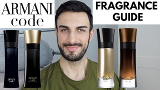ARMANI CODE FRAGRANCE GUIDE 2021