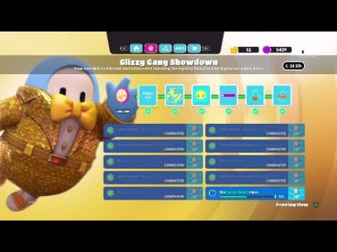 Fall Guys Glizzy Gang Showdown (2nd Live Event) - YouTube