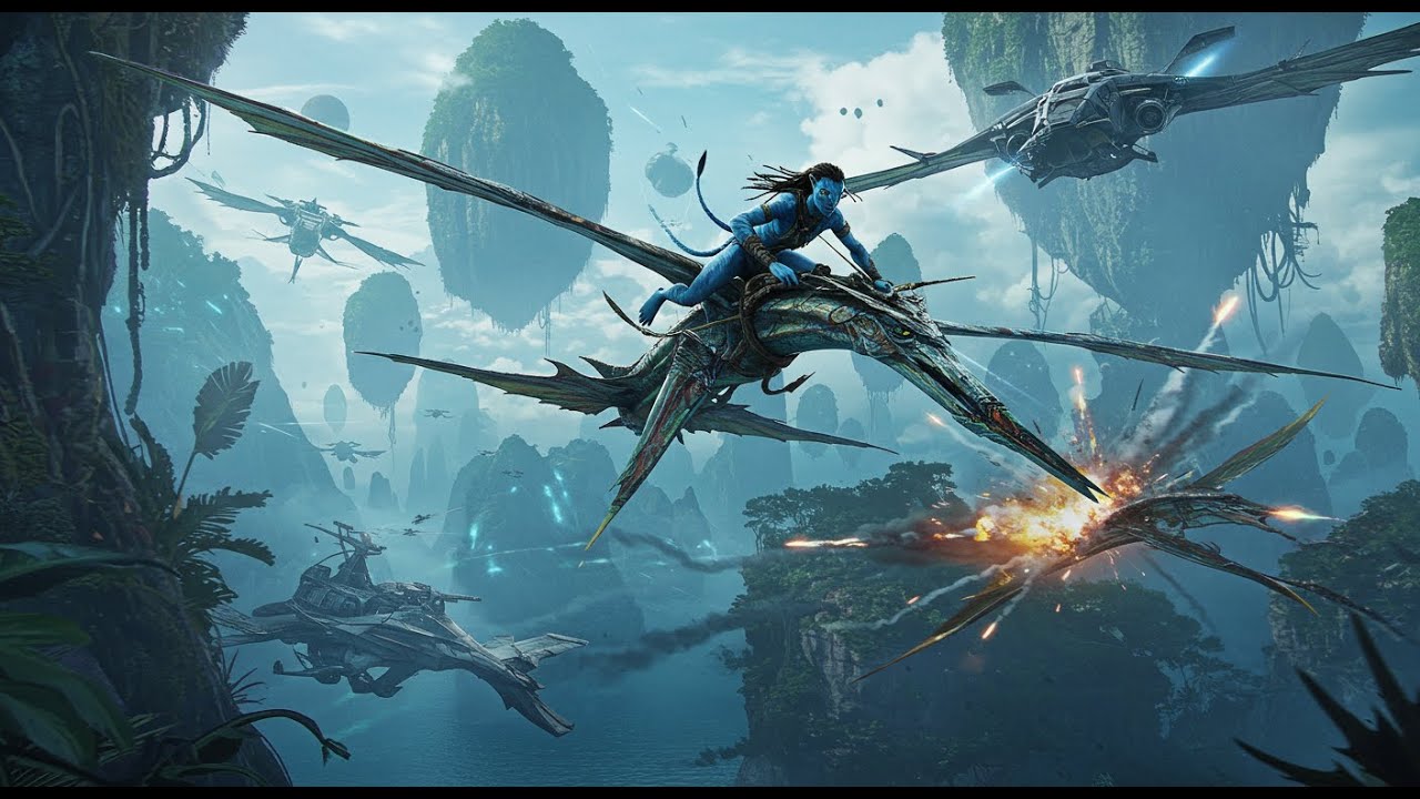 Avatar's Most Epic Aerial Battles - Best Air Combat Scenes Sci-Fi Action Adventure Movie Clip