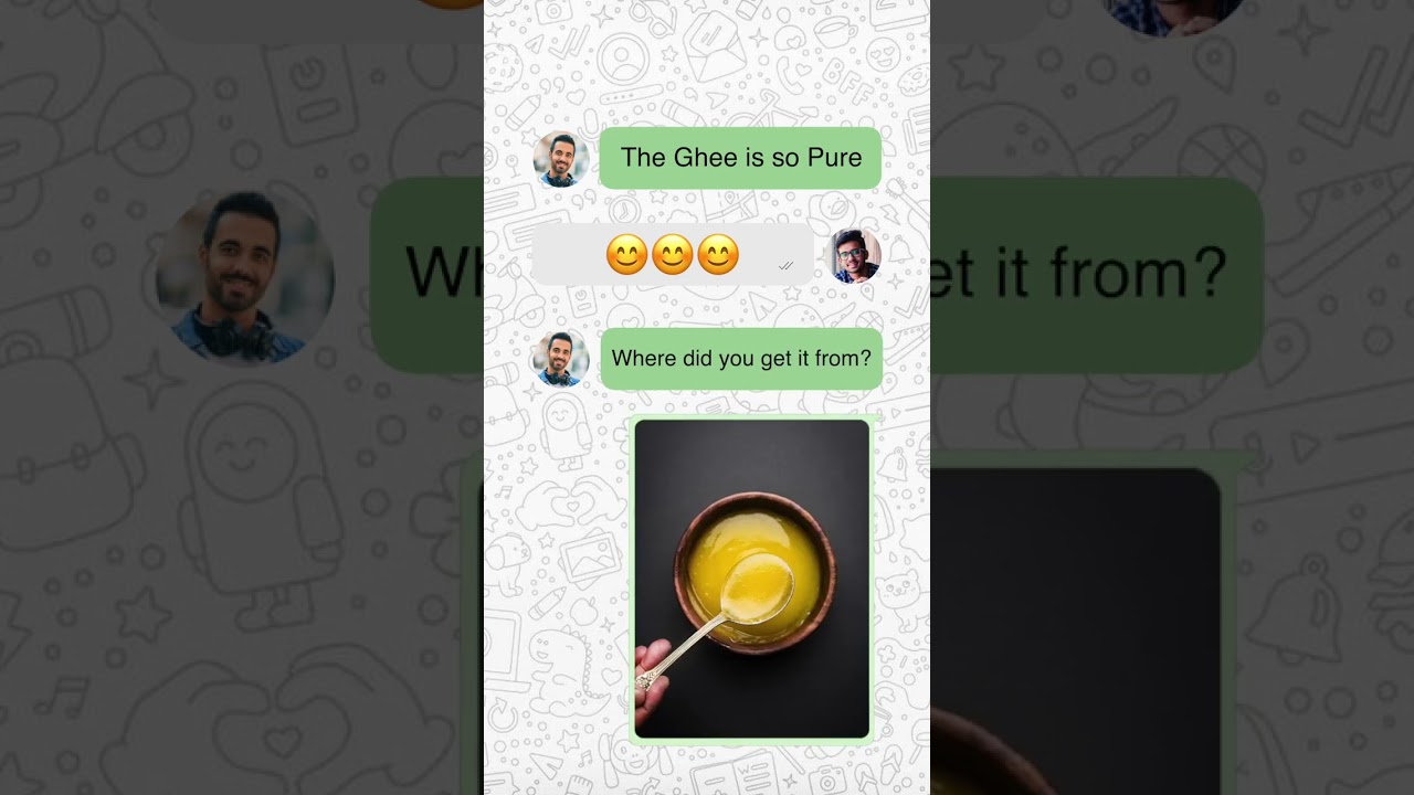 When someone asks where this pure ghee comes from — it’s Kavian Ghee!