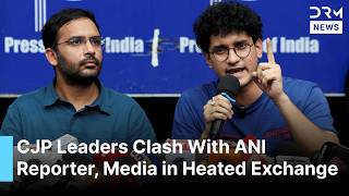 "Where Are You From?" CJP Leaders Clash With ANI, Times Now Reporters During Heated Presser | AC1G