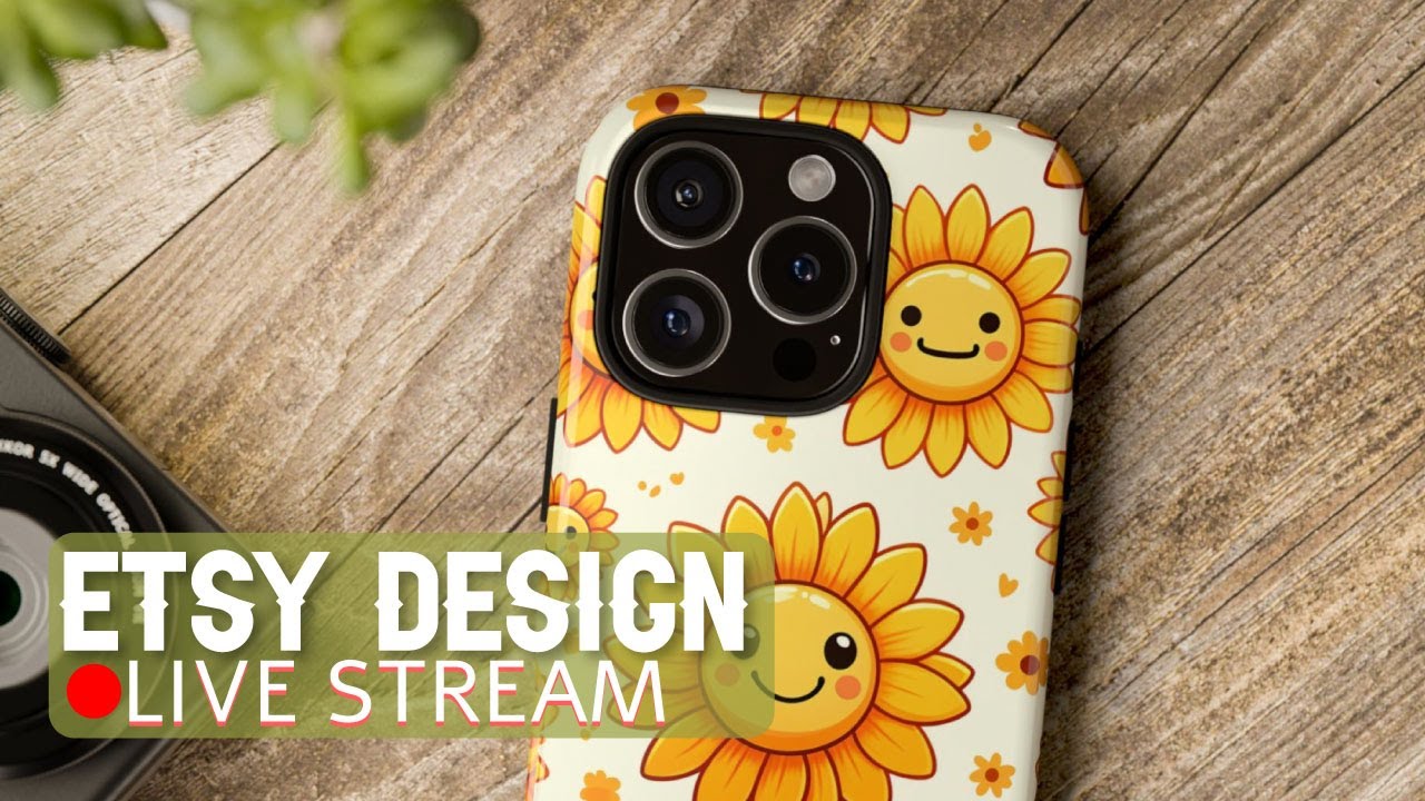 ETSY PRODUCT DESIGN - Live Stream
