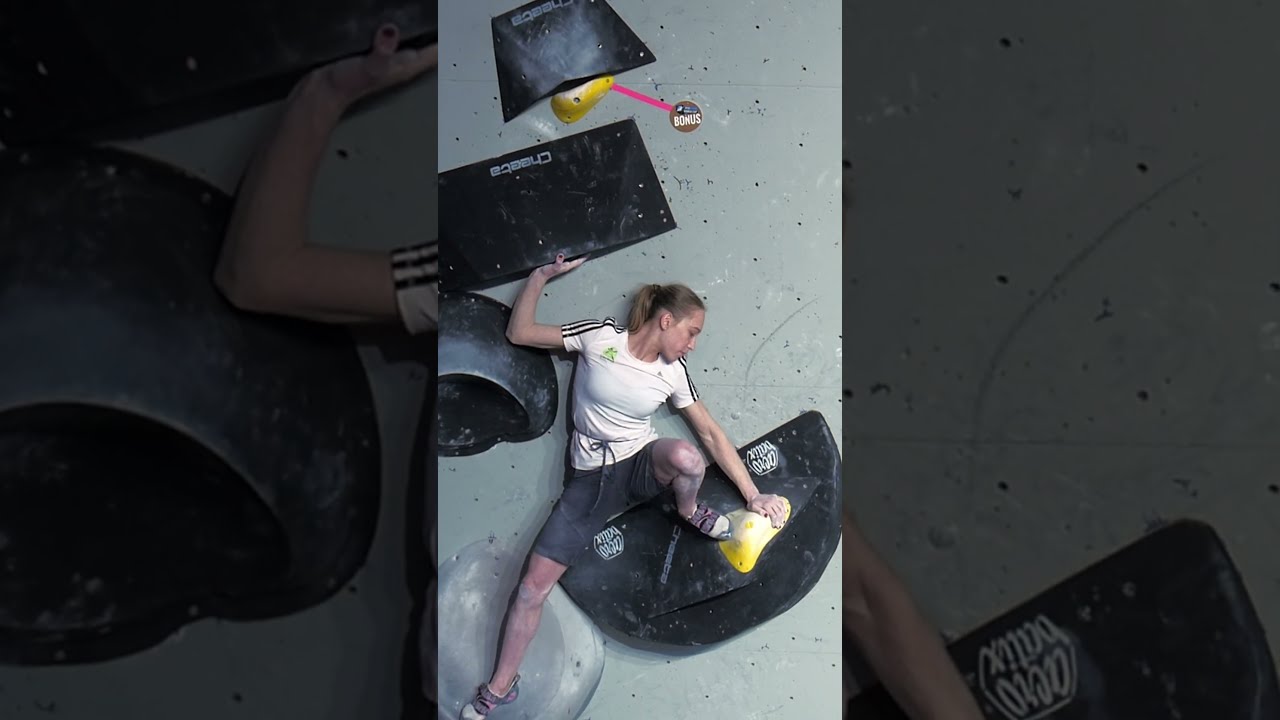 Janja Garnbret's First World Cup Appearance Meiringen 2016