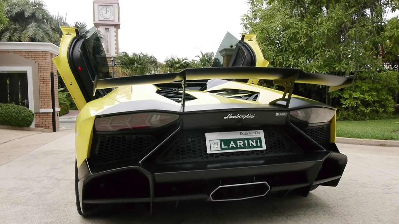 Larini Spec Lamborghini Aventador LP720-4 Roadster - Static Exhaust