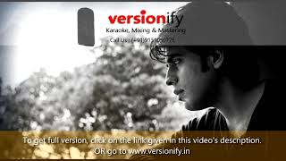 Pal Karaoke - Jalebi (HQ 320 KBPS) | Versionify