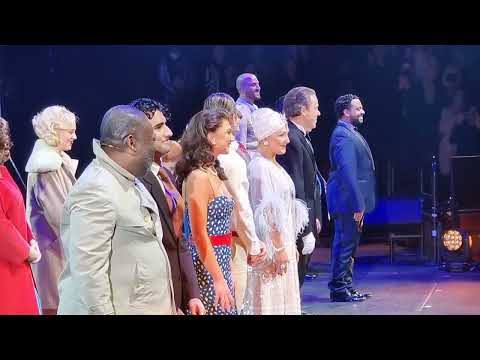 Sunset Boulevard concert performance - curtain call, 3rd December 2021. Royal Albert Hall, London.