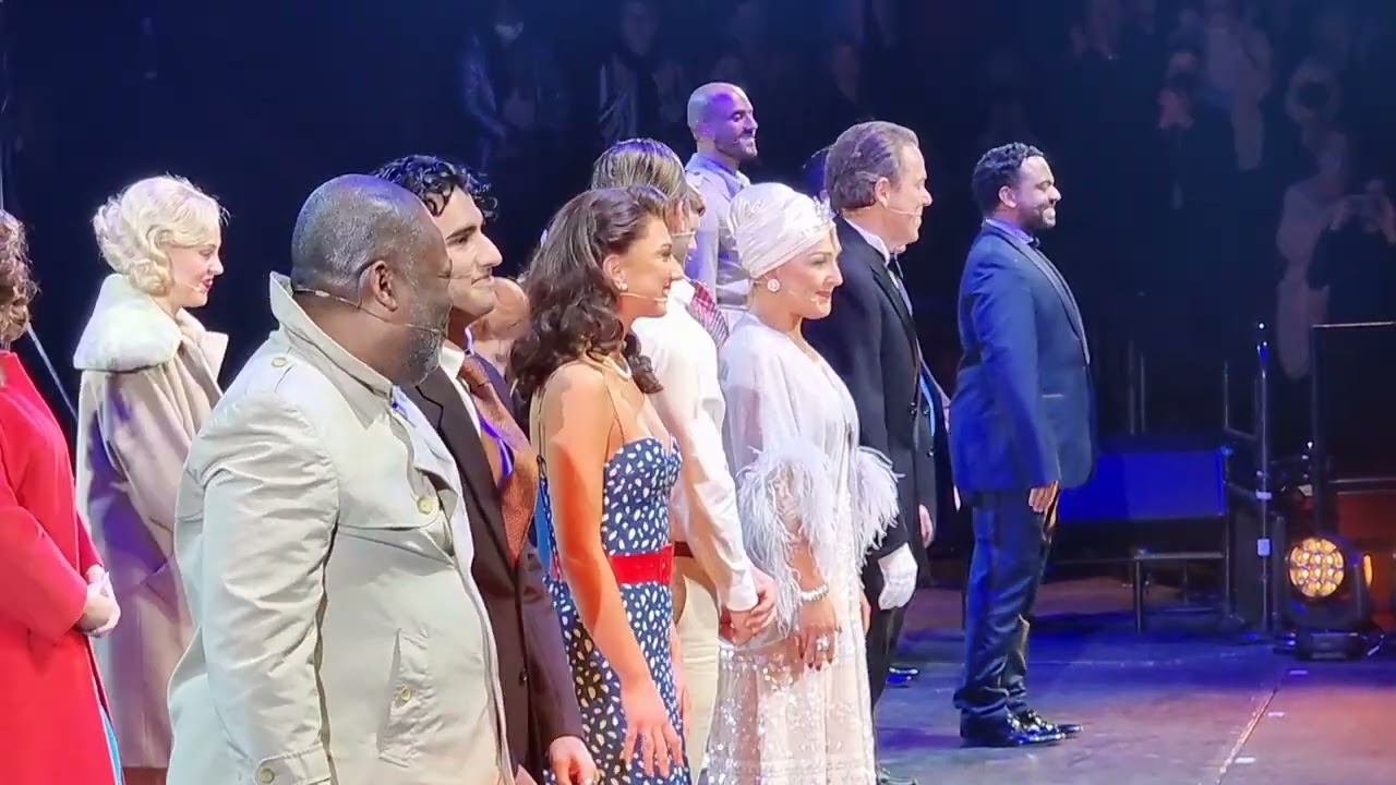 Sunset Boulevard concert performance - curtain call, 3rd December 2021. Royal Albert Hall, London.