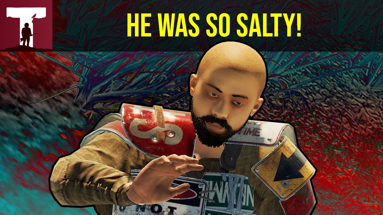 HE WAS SO SALTY! (Rust Solo) - YouTube