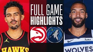 Game Recap: Timberwolves 109, Hawks 106