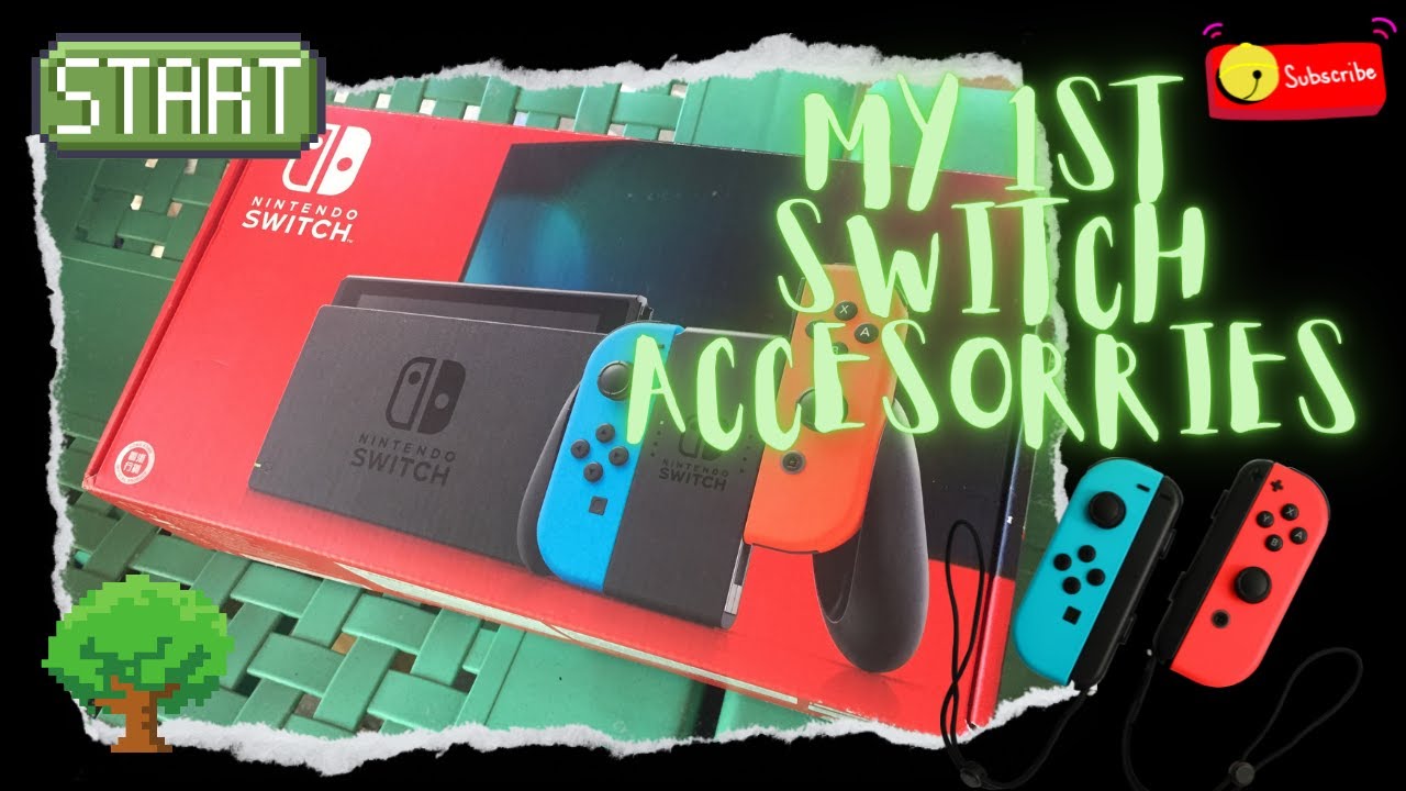My First Nintendo Switch Accessories!!!