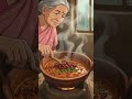 Rainy Village ASMR | Dadi Ke Rajma Chawal 🌧️🍚 #shorts#viral#tranding#ghibli