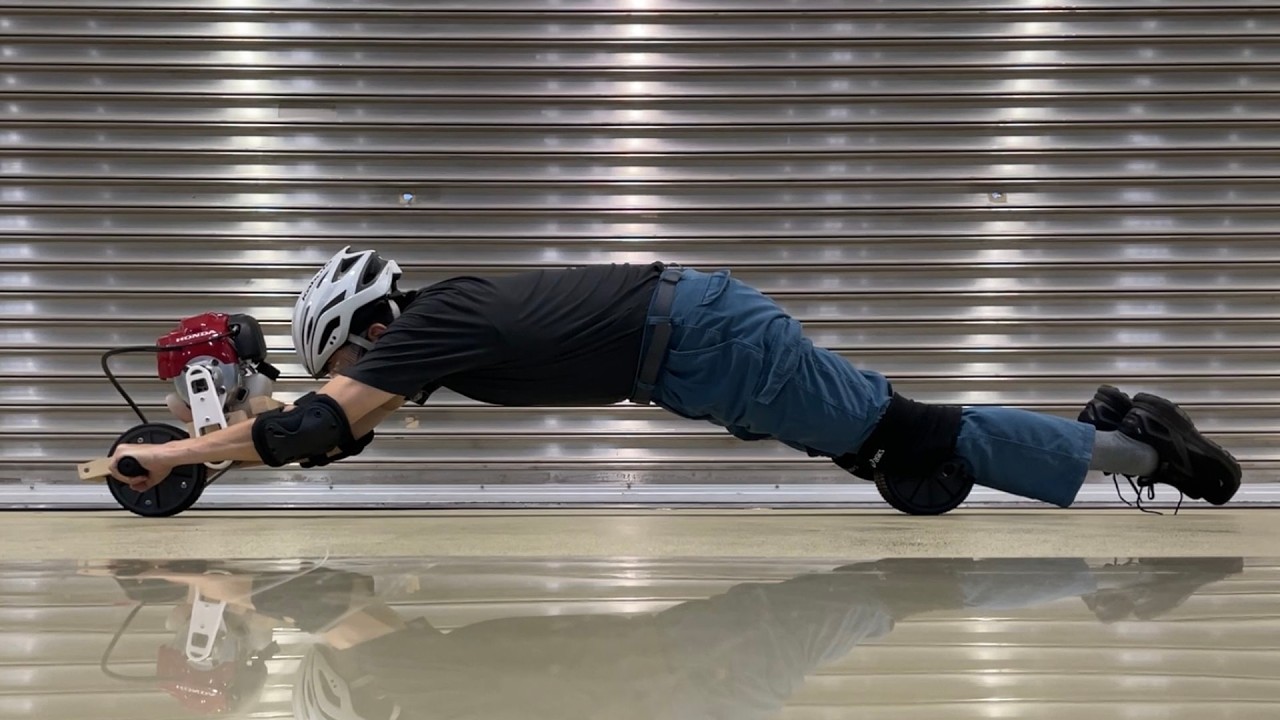 Motorized Ab Roller