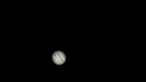 Astronomy: Jupiter and Saturn  through my telescope SICONG with Sony IMX290  1 June 2020