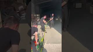 Gasoline Fiber Optic Cable Pulling Machine For 45mm Diameter