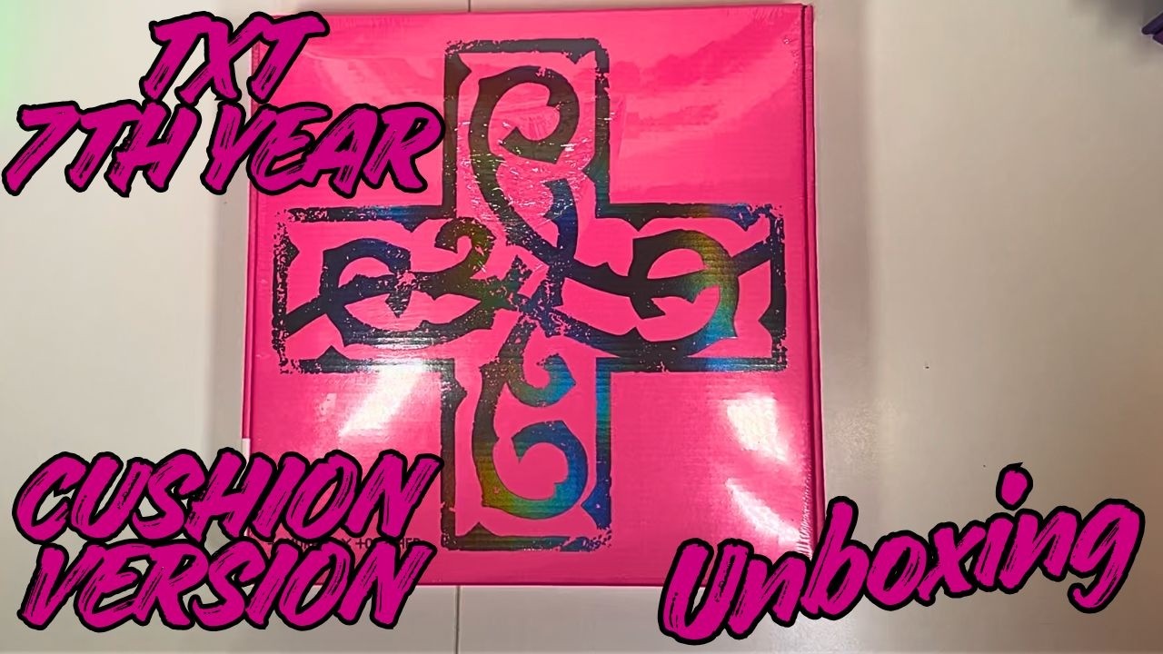Unboxing: TXT 7th Year [Cushion of Thorns Version] - YouTube