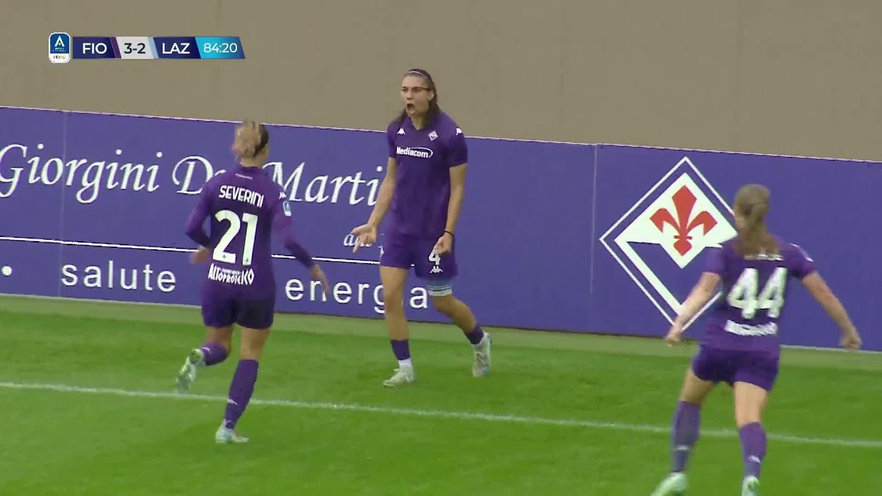 Fiorentina - Lazio 3-2 | Bonfantini nel finale punisce le biancocelesti | #SerieAfemminile eBay