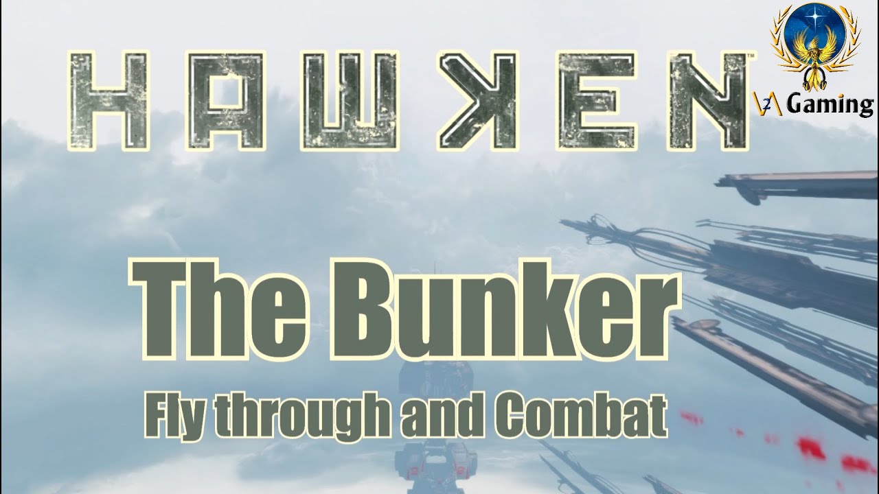 Hawken - Bunker Fly through and Combat