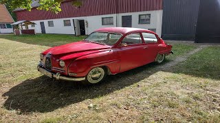 BARN FIND SAAB 96 TWO STROKE IS FOR SALE