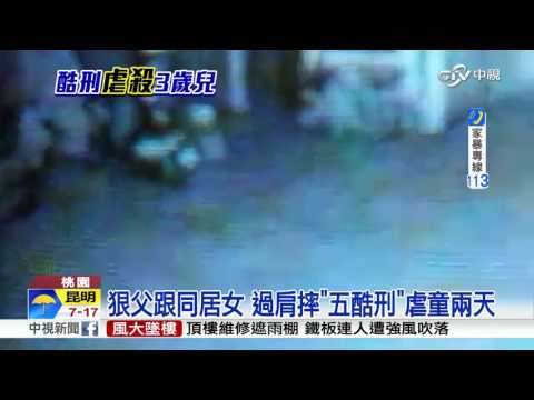 3歲童遭虐死父起訴 小姊姊目擊心情難平復│中視新聞20151205