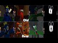 OLD Jumpscares vs NEW Jumpscares in Rainbow Friends ROBLOX