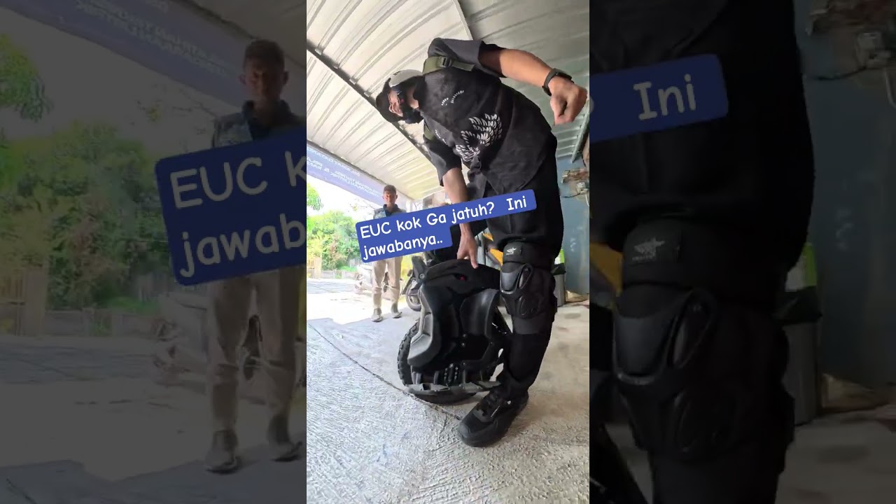 Cara naik EUC / monowheel, harus tau dulu logika kerjanya.