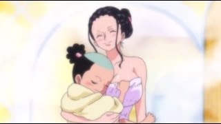 One Piece Funny Moment | Momonosuke & Robin Taking Bath At The Same Time [Eng Sub]